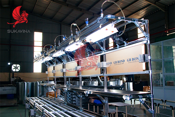 Bàn thao tác inox 2 tầng gia công theo yêu cầu Bàn thao tác inox 2 tầng gia công theo yêu cầu