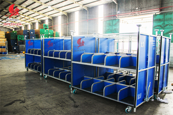 xe đẩy chống tĩnh điện Sukavina