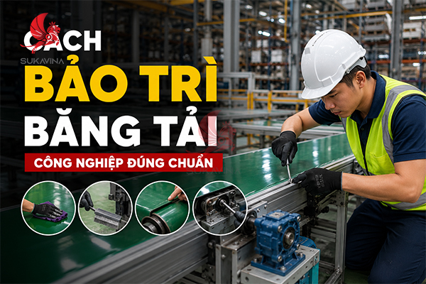 Cách Bảo Trì Băng Tải Công Nghiệp Đúng Chuẩn: Quy Trình 7 Bước