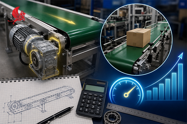 Cách Tính Tốc Độ Băng Tải: Công Thức, Bảng Tra 2026