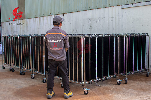 GIẢI PHÁP TỐI ƯU CHO NGÀNH ĐIỆN TỬ: XE ĐẨY BẢNG MẠCH LINH HOẠT ĐẾN TỪ SUKAVINA