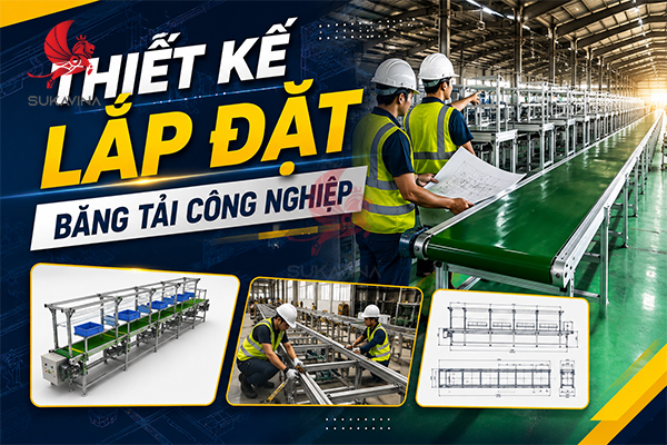 Thiết Kế Băng Tải Lắp Ráp Công Nghiệp – Giải Pháp Tối Ưu Dây Chuyền