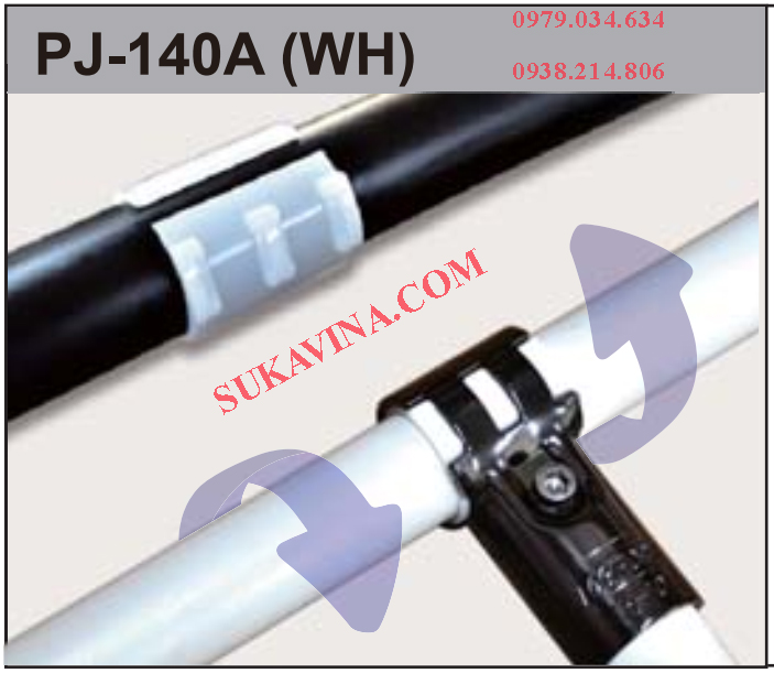 Khớp xoay PJ-140A (WH)